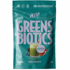 Heey! Greens & Biotics + Probiotics Mixed Berries (300 g)