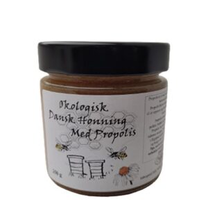 Honning med propolis Dansk Økologisk - 250 gram - Søbogaard