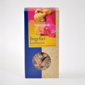 Ingefær kandiseret Økologisk - 75 gram - Sonnentor