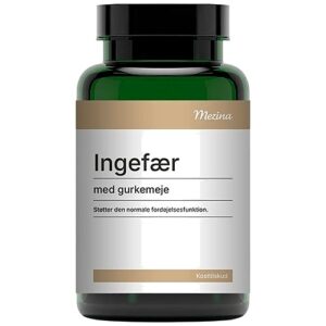 Ingefær med Gurkemeje - 120 Tabletter - Mezina