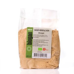 Ingefær pulver Økologisk - 100 gram - Biogan
