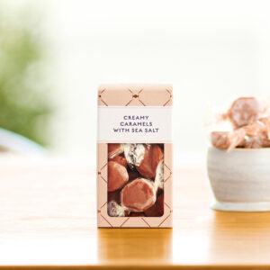 Karamelkompagniet Flødekarameller med Læsø sydesalt, 60g.