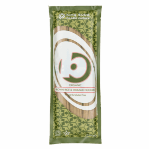 King Soba Brun Ris og Wakame Nudler Ø (250 g)