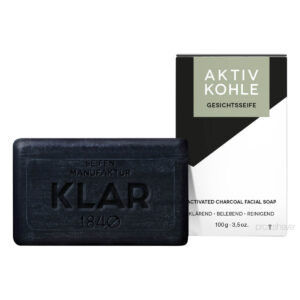 Klar Seifen Sæbe, Aktivt kul, 100 gr.