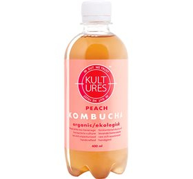 Kombucha Peach Ø • 400 ml.