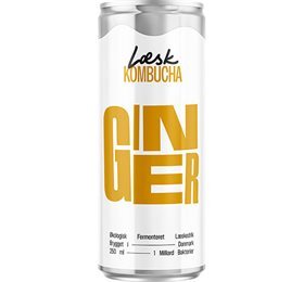 Læsk Kombucha Ginger Ø, 250ml.