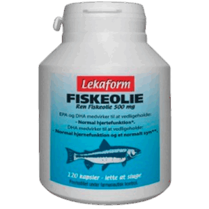 Lekaform Fiskeolie (120 kaps)