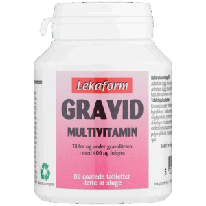 Lekaform Gravid Multivitamin (80 tabl)