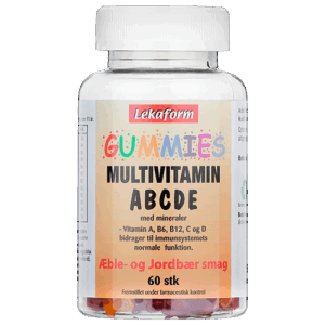Lekaform Gummies Multivitamin ABCDE (60 stk)