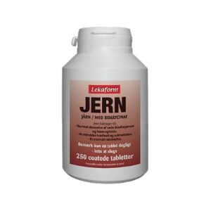 Lekaform Jern (250 tabletter)