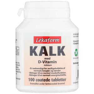 Lekaform Kalk Med Vitamin D (100 tabl)