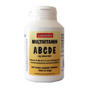 Lekaform Multivitamin ABCDE (360 tab)