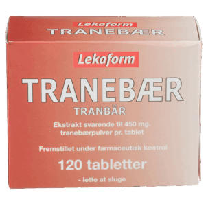 Lekaform Tranebær (120 tabletter)