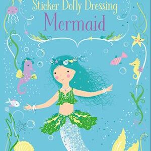'Little Sticker Dolly Dressing Mermaid' - Fiona Watt - Bog