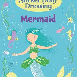 'Little Sticker Dolly Dressing Mermaid' - Fiona Watt - Bog