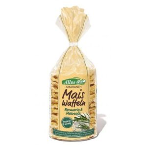 Majsgaletter m. rosmarin & havsalt Økologisk - 115 g - Allos