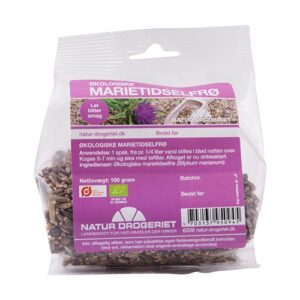 Marietidsel hel Økologisk - 100 gram - Natur Drogeriet
