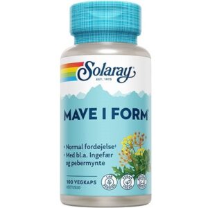 Mave i Form - 100 Kapsler - Solaray