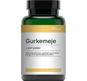 Mezina Gurkemeje + sort peber 120 kap.