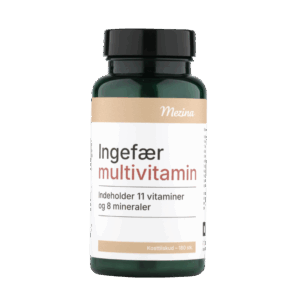 Mezina Ingefær + Multivitamin (180 tabl)