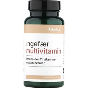Mezina Ingefær multivitamin, 180tab.