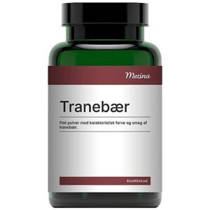 Mezina Tranebær - 100 Kapsler - Mezina