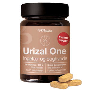 Mezina Urizal Ingefær One (90 tabletter)
