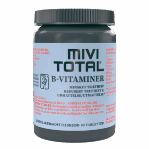 MiviTotal B-Vitamin (90 tab)