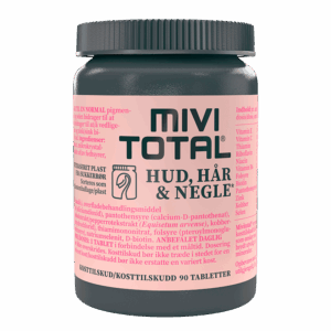 MiviTotal Hud, Hår & Negle (90 tab)