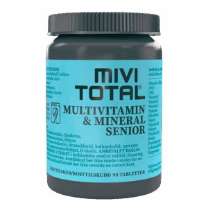 MiviTotal Multivitamin & Mineraler Senior (90 tab)