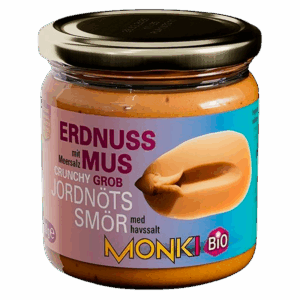 Monki Jordnøddesmør Crunch Ø (330 gr)