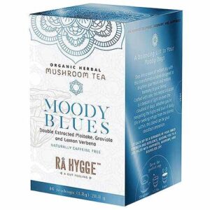 Moody Blues - Maitake Herbal Tea Økologisk - 16 Breve - Rå Hygge