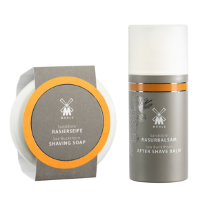 Mühle Shaving Havtorn Sæt, Barbersæbe og Aftershave Balm