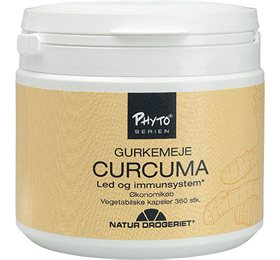 ND Curcuma m. gurkemeje 360 kapsler