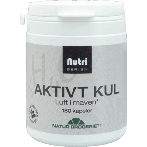 Natur Drogeriet Aktivt Kul (180 kaps)