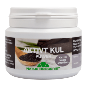Natur-Drogeriet Aktivt Kul, pulveriseret - 80 g