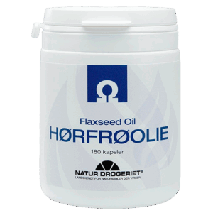 Natur Drogeriet Hørfrøolie 500 mg (180 kaps)