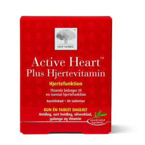 New Nordic Active Heart Plus Hjertevitamin 30 Tabl.