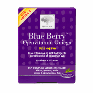 New Nordic Blue Berry Omega 3 60 kaps.