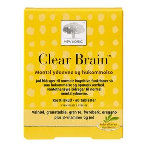 New Nordic Clear Brain - 60 tab