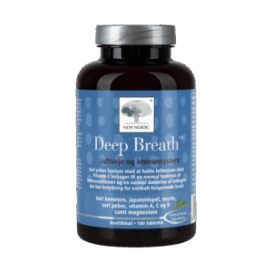 New Nordic Deep Breath 180 tabl. - 2 for 770,-
