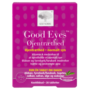 New Nordic Good Eyes Øjentræthed (30 tabl)