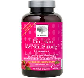 New Nordic Hair, Skin & Nail Strong Gummies 60 stk