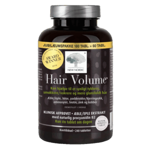 New Nordic Hair Volume Jubilæumspakke (180 + 60 tabs)
