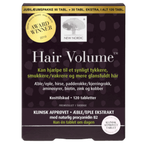 New Nordic Hair Volume Jubilæumspakke (90 + 30 tabs)
