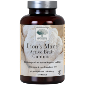 New Nordic Lions Mane Active Brain Gummies (60 stk)
