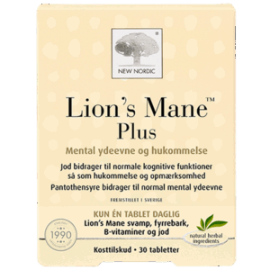 New Nordic Lion's Mane Plus (30 tabl)