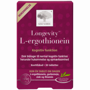 New Nordic Longevity L-ergothionein (30 tabl)