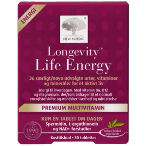 New Nordic Longevity Life Energy (30 tabl)