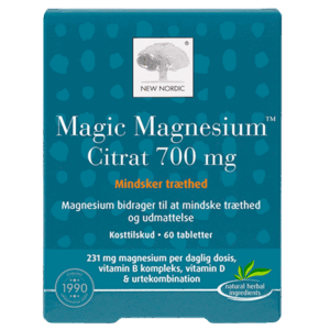 New Nordic Magic Magnesium Citrat 700 mg (60 tabl)